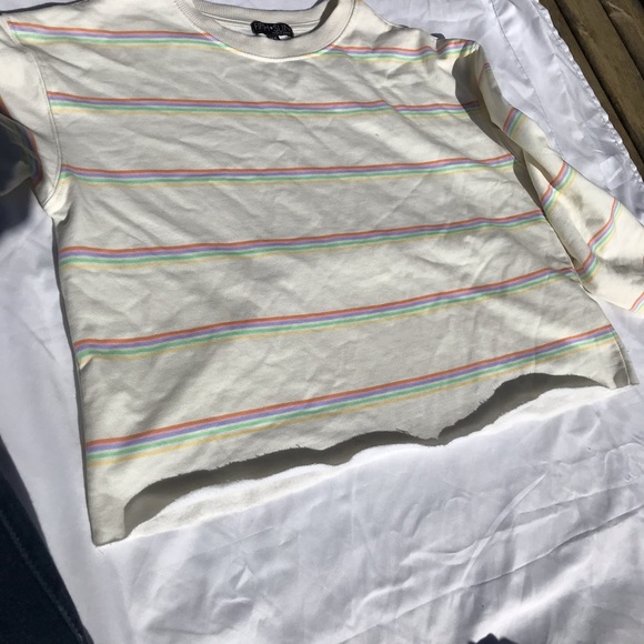 Striped crop top - Picture 5 of 6